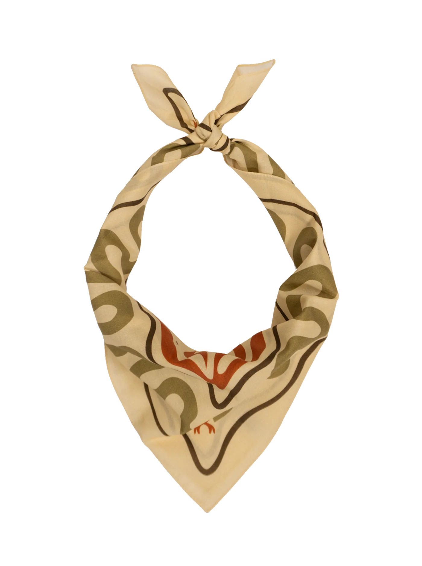 Bandana - Snakebite - Cream