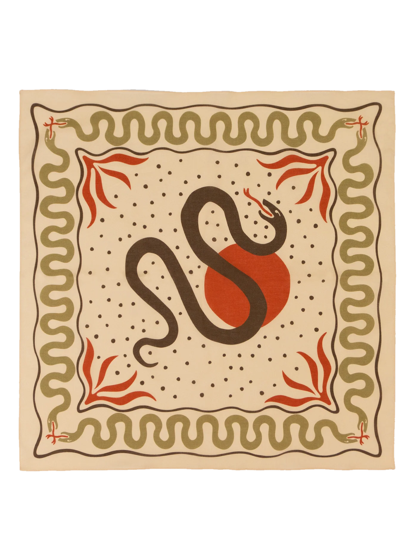 Bandana - Snakebite - Cream - Image 2