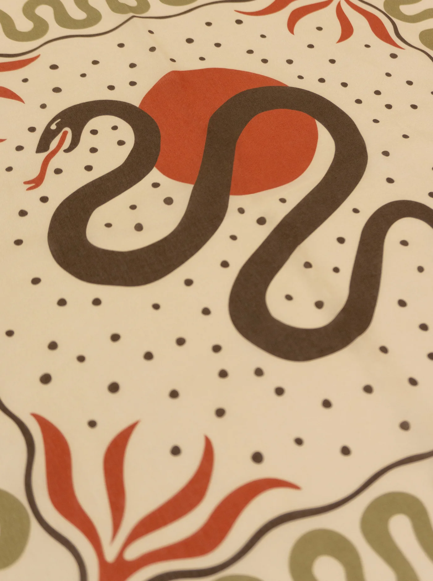 Bandana - Snakebite - Cream - Image 3
