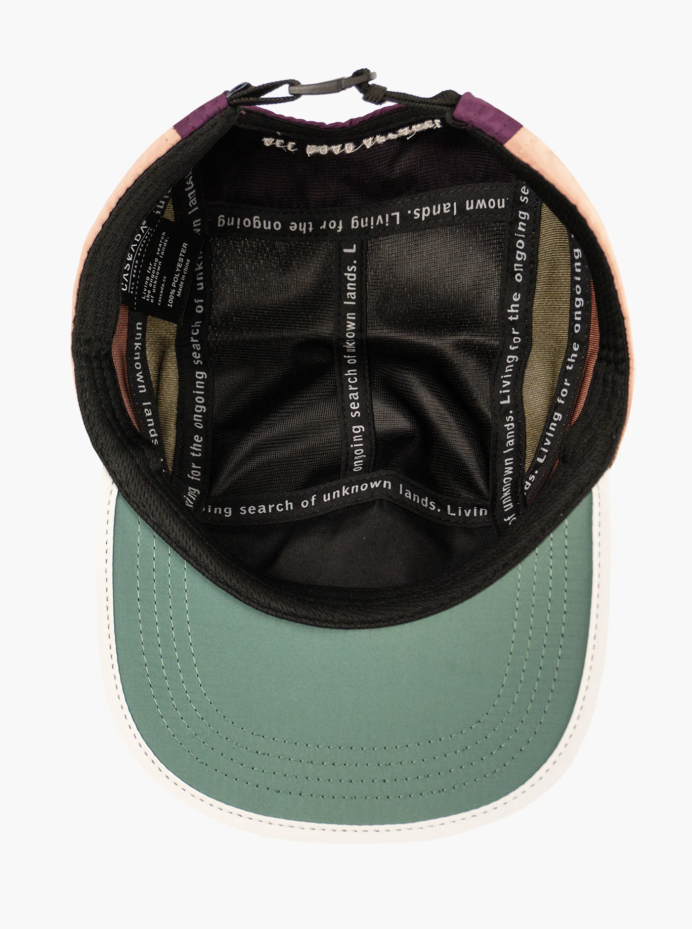 Camper Hat - Plum/Teal - Image 4