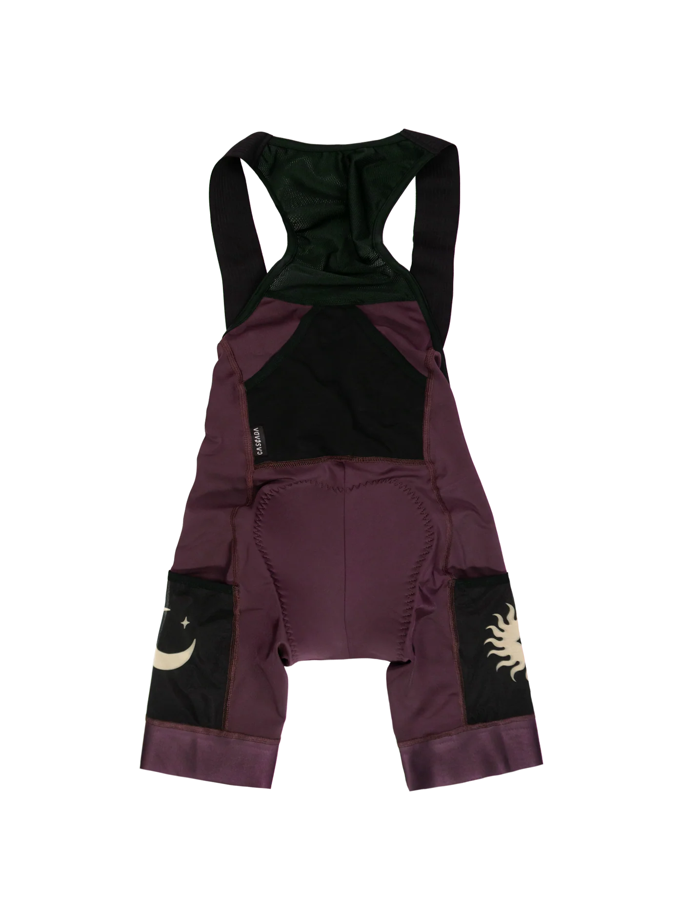 Cargo Bib Shorts - Plum - Image 2