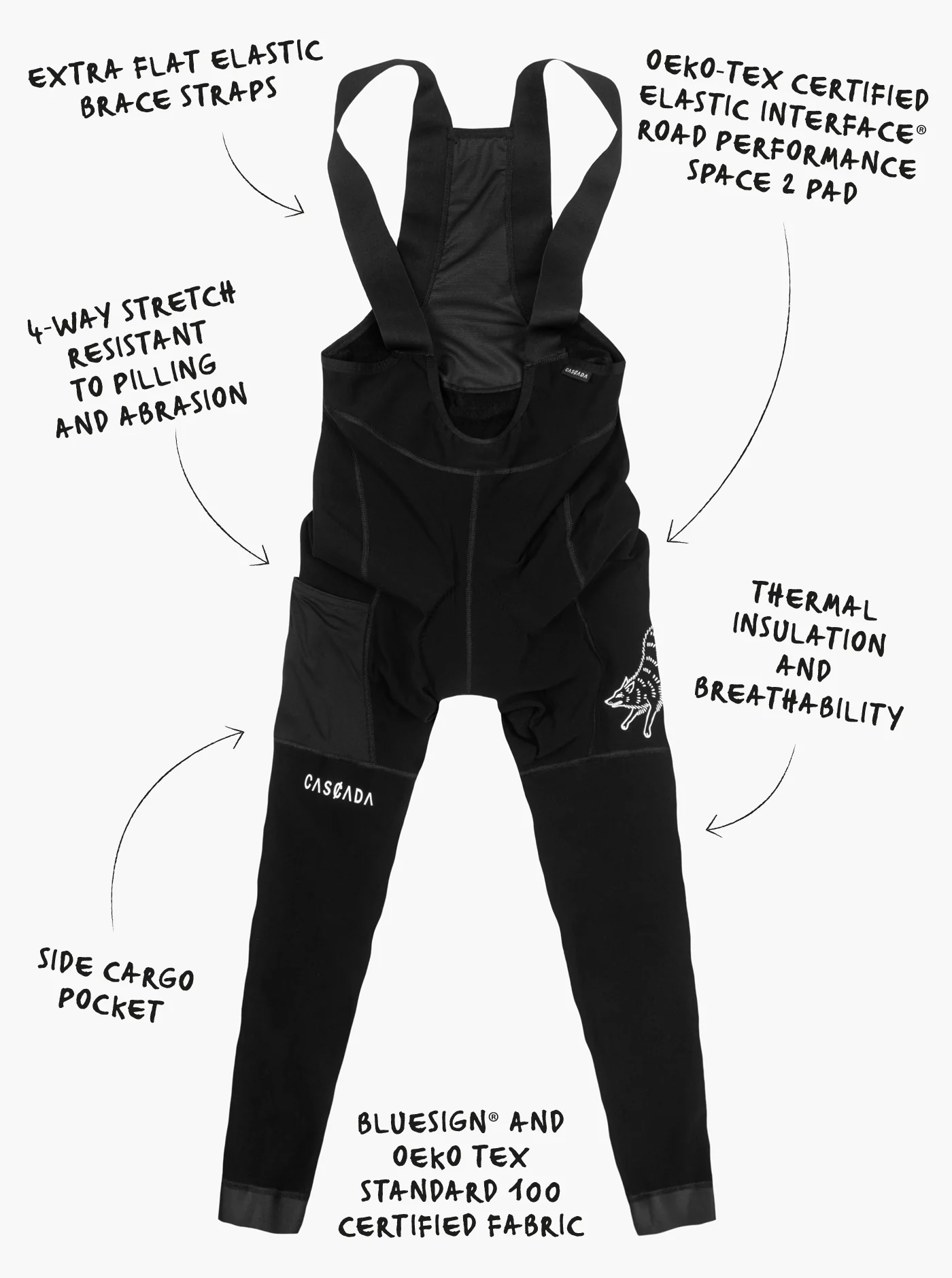 Cargo Winter Tights - Black - Image 10