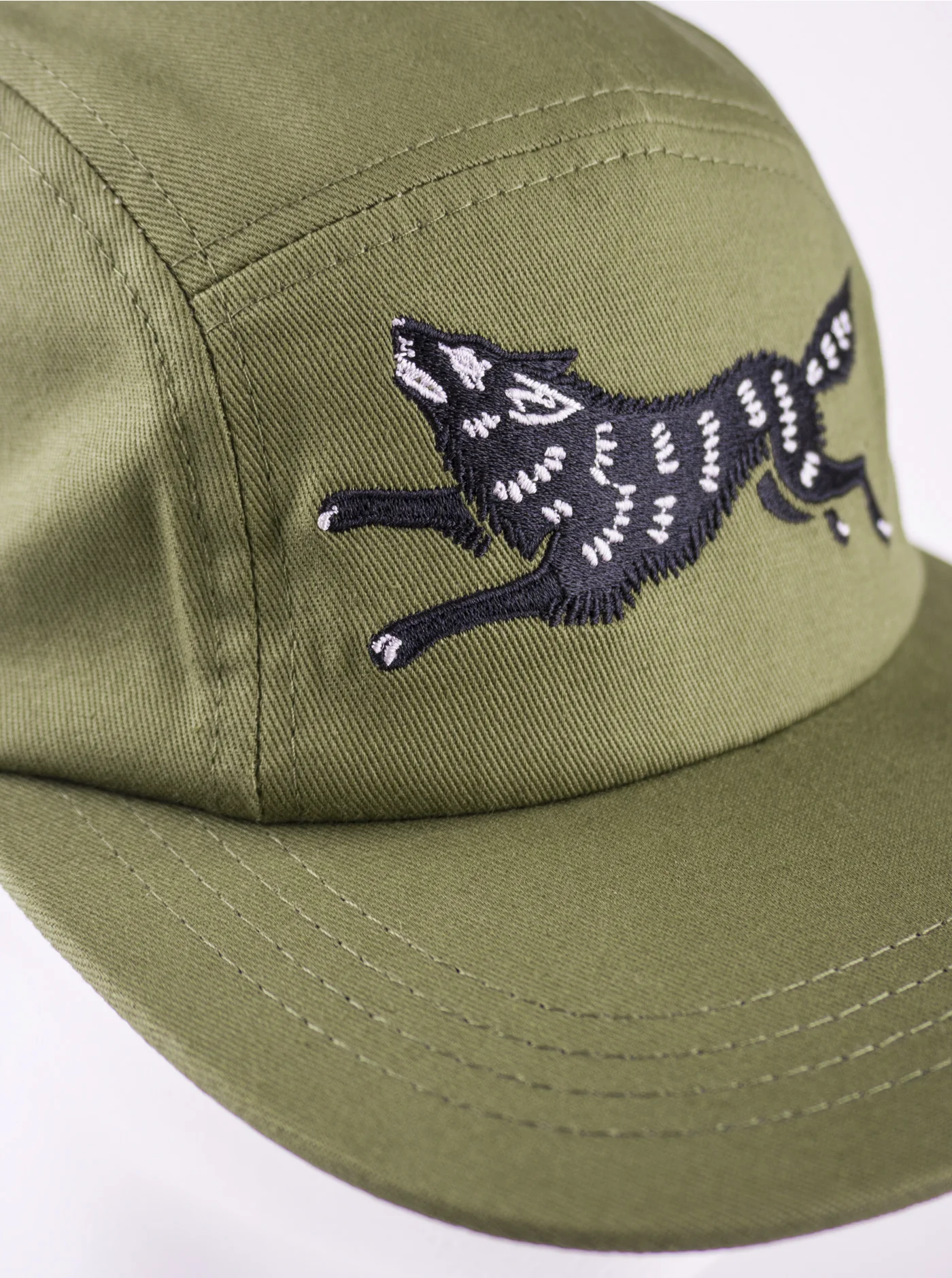 Cotton Camper Hat - Olive - Image 3