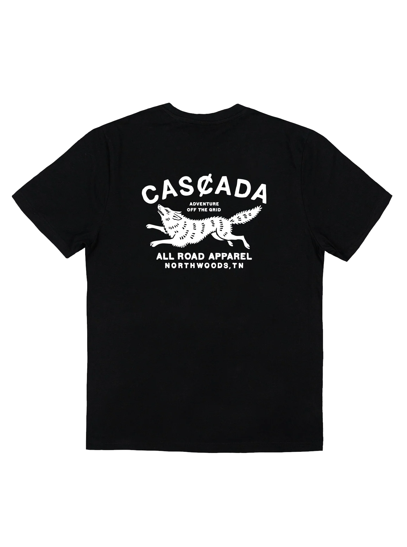 Cotton Unisex T-Shirt - Off The Grid - Black