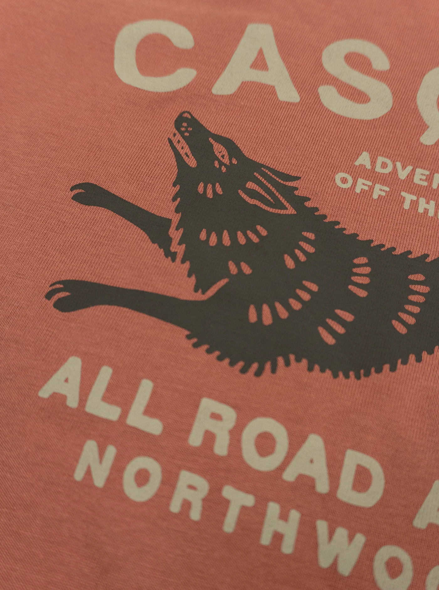 Cotton Unisex T-Shirt - Off The Grid - Burnt Sienna - Image 3