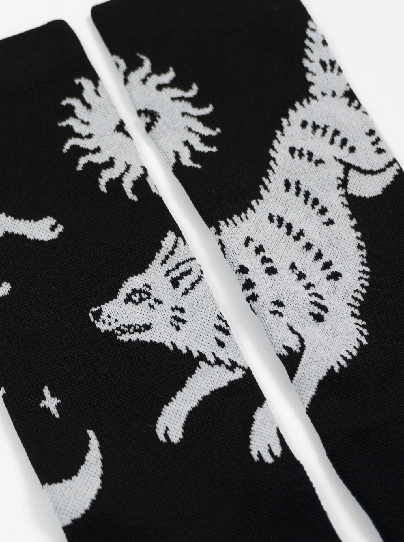 Cross Socks - White Wolf - Image 2