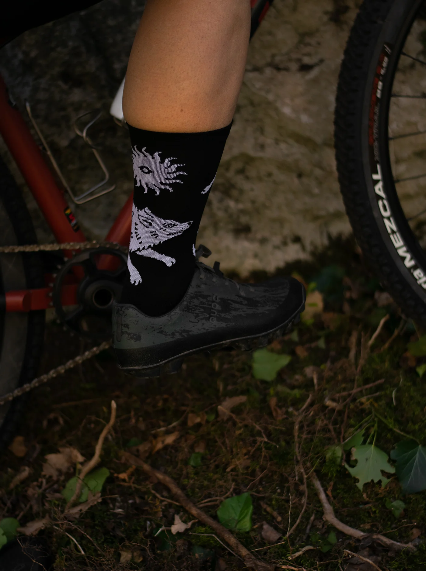 Cross Socks - White Wolf - Image 7