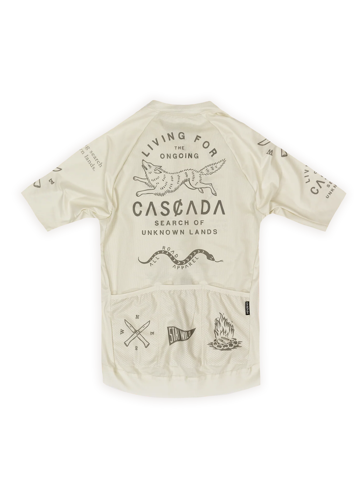 Cycling Jersey - Crew Kit - Dry Sand - Image 2