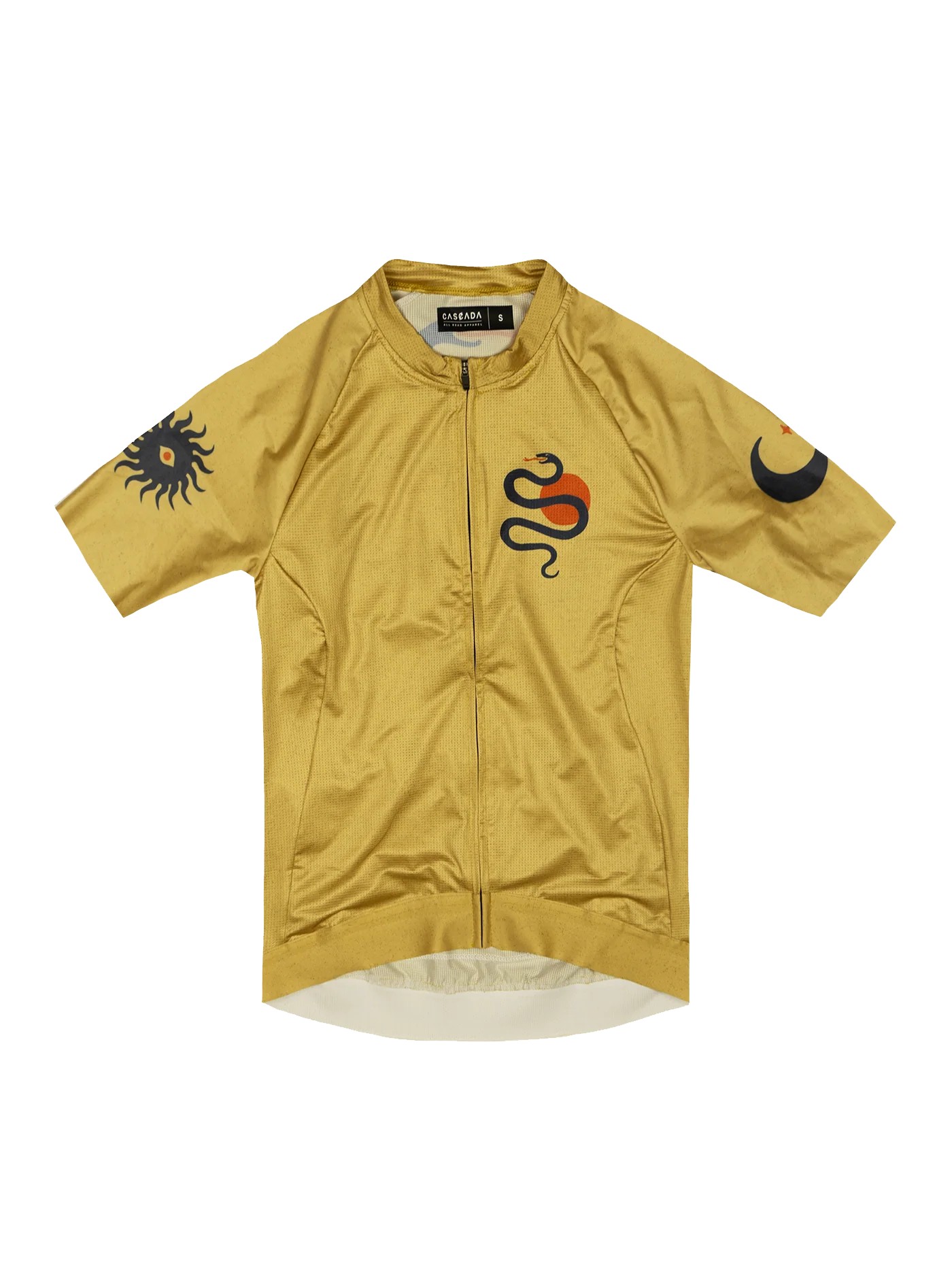 Cycling Jersey - Snakebite - Honey Gold