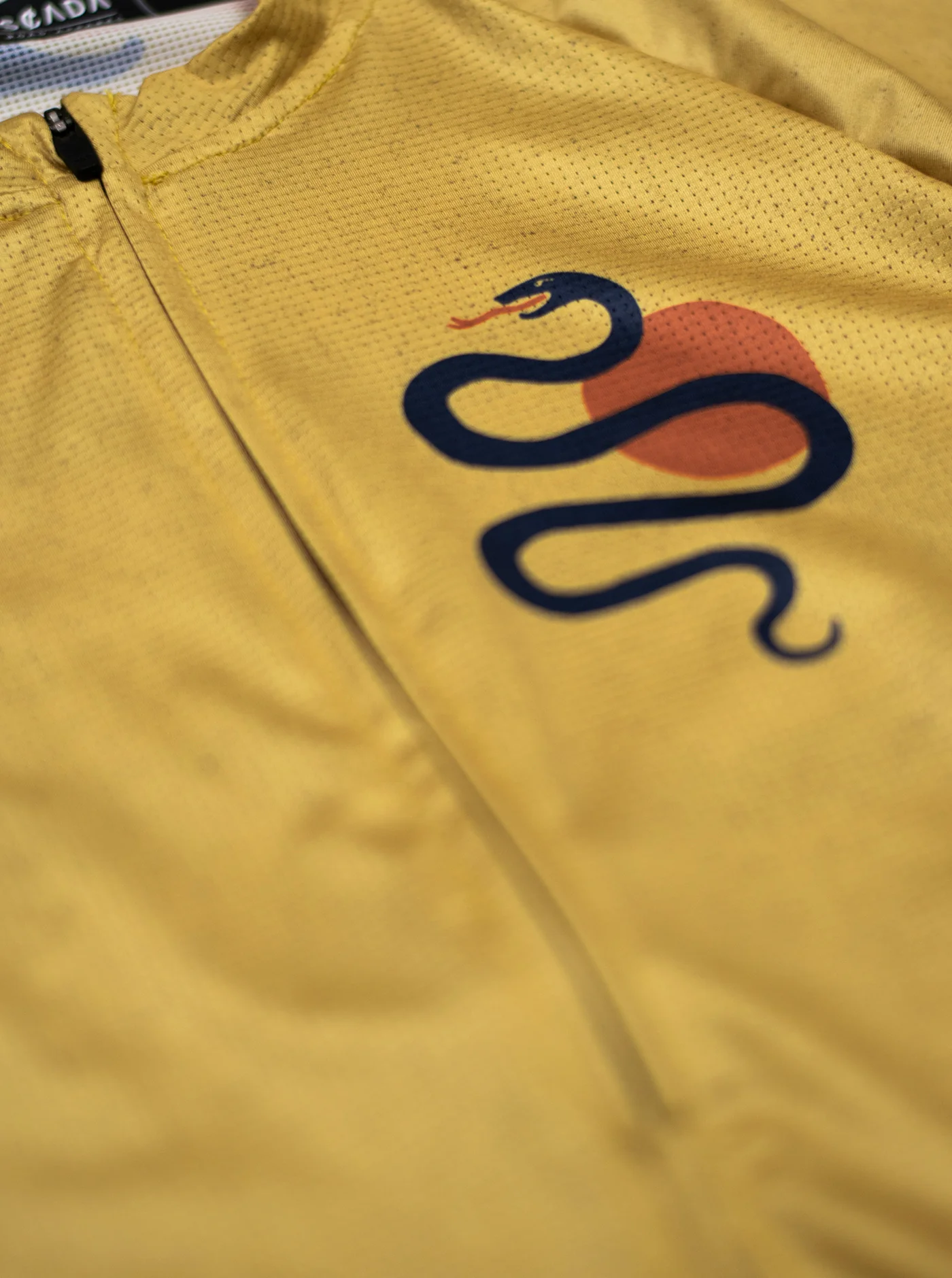 Cycling Jersey - Snakebite - Honey Gold - Image 5