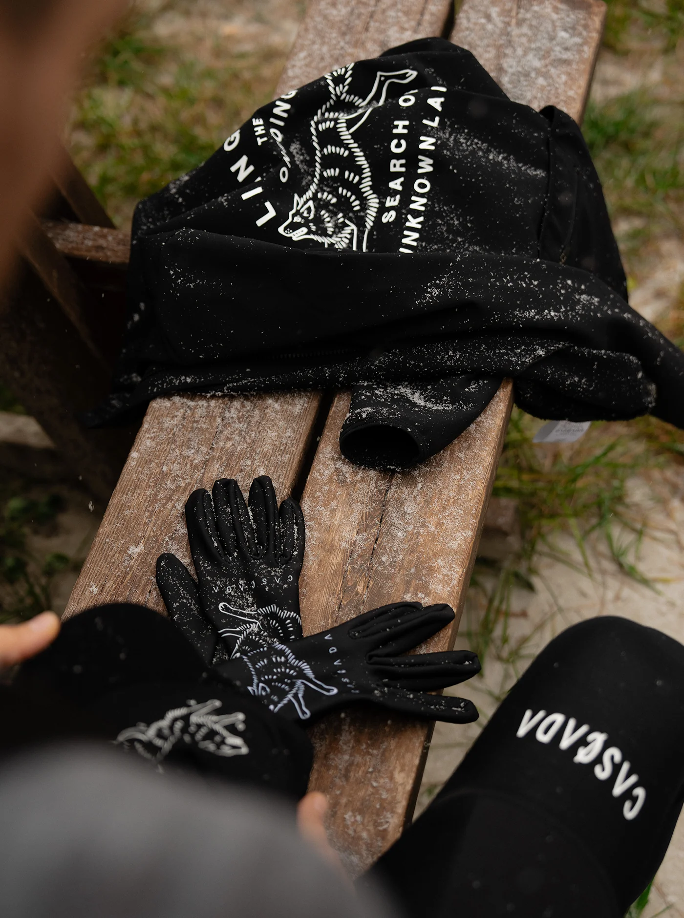 Cycling Winter Jacket - Black - Image 12