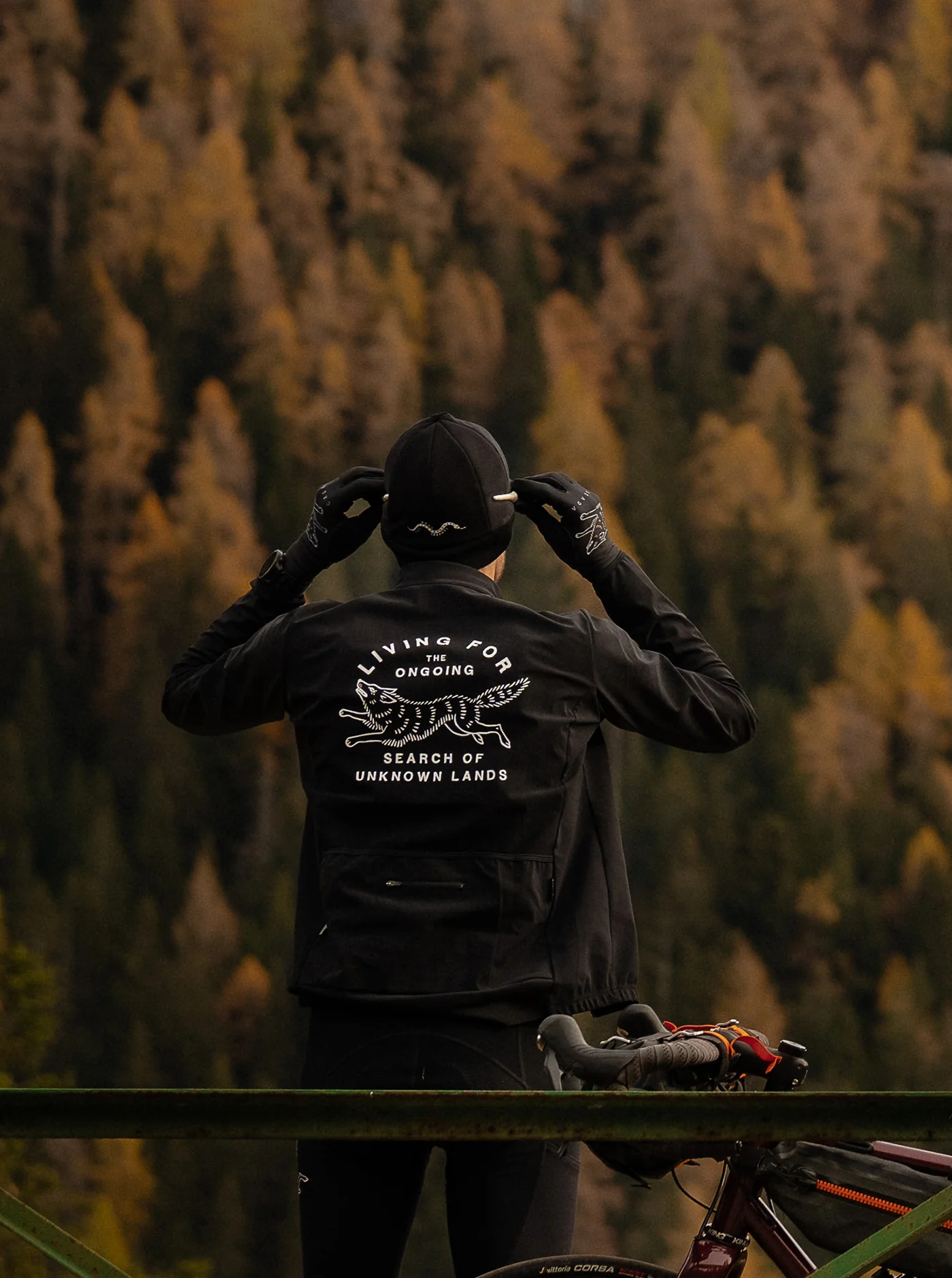 Cycling Winter Jacket - Black - Image 13
