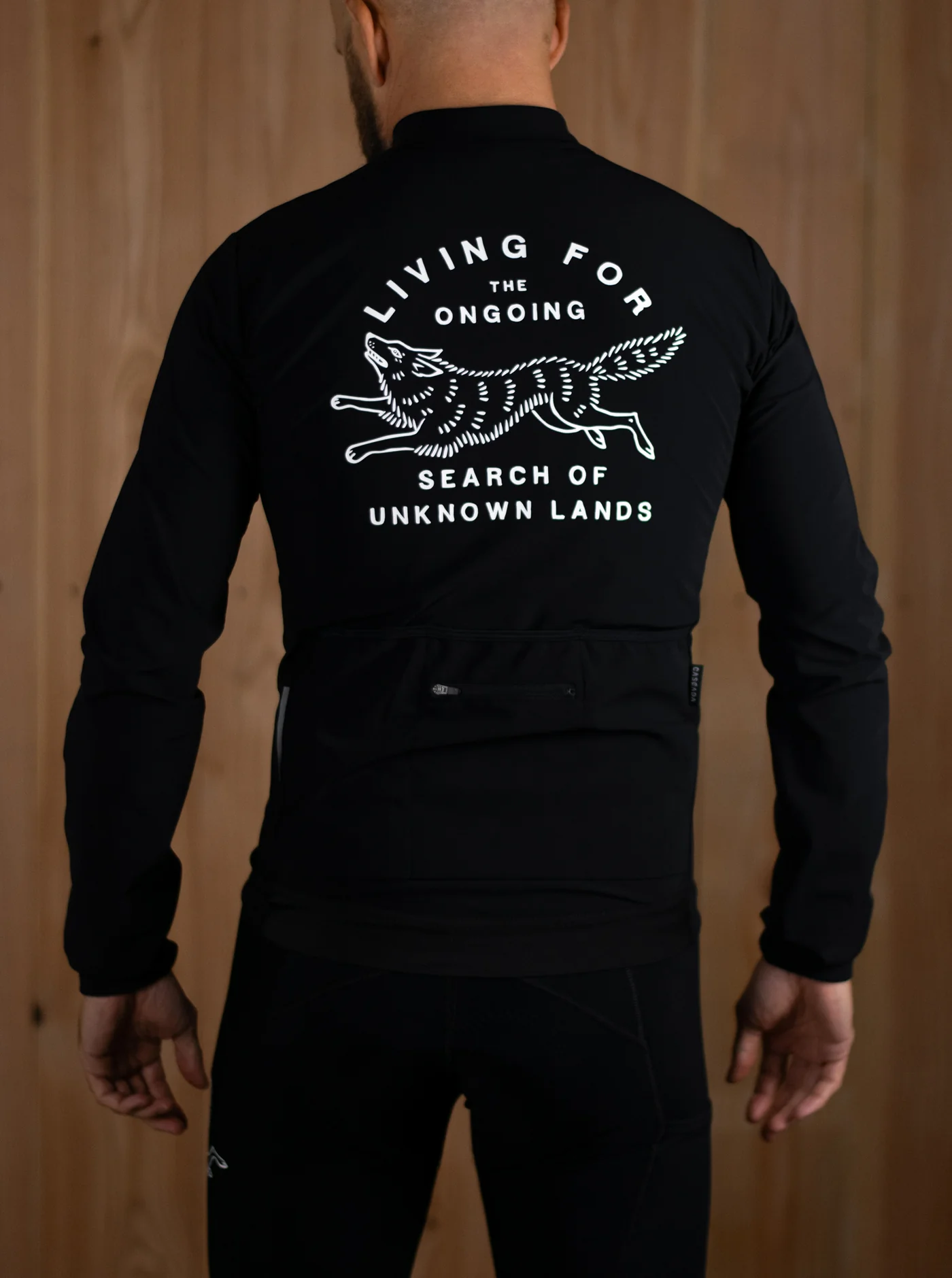 Cycling Winter Jacket - Black - Image 9