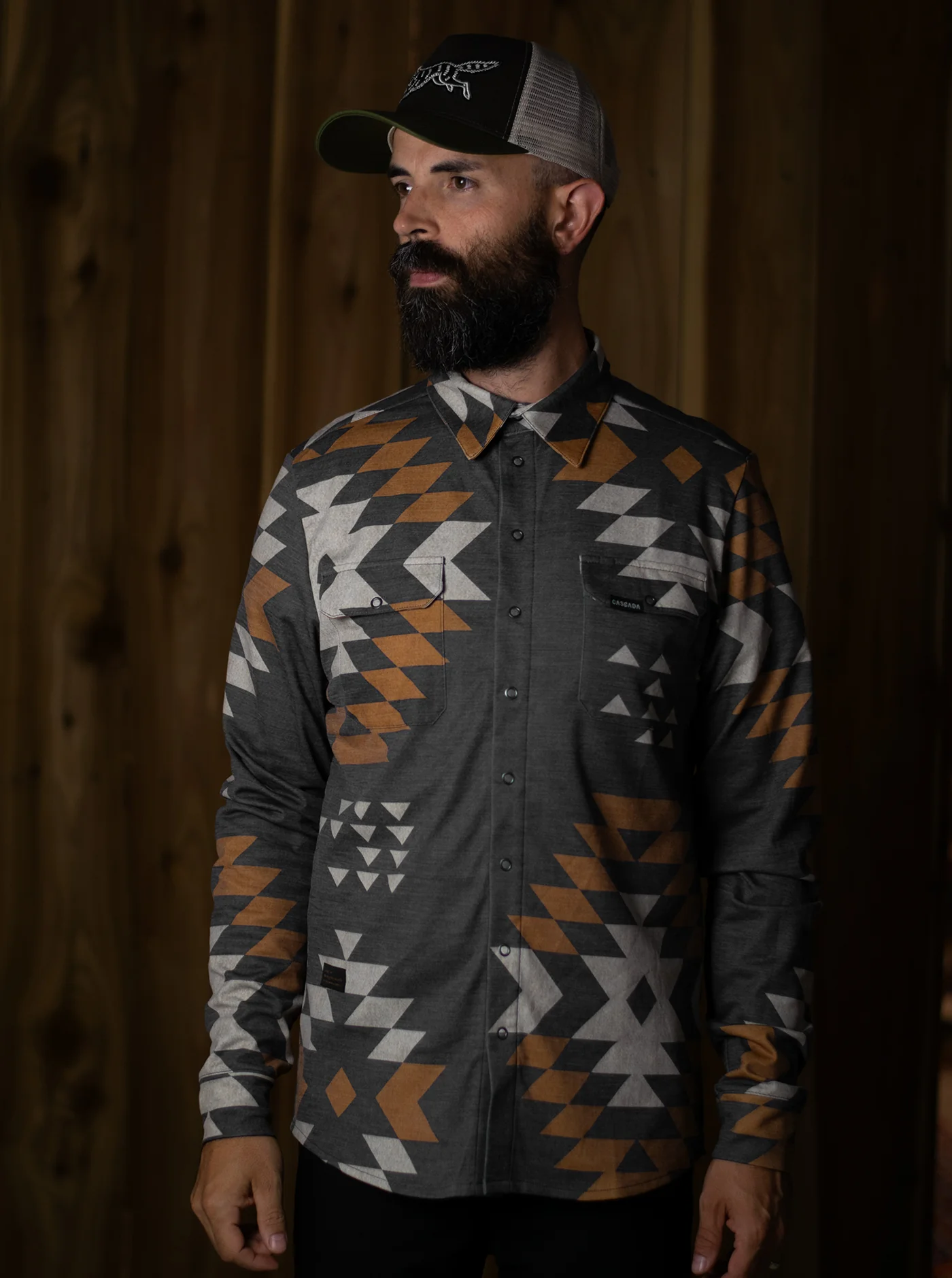 Land Outdoor Shirt - Earth Brownstone - Image 6