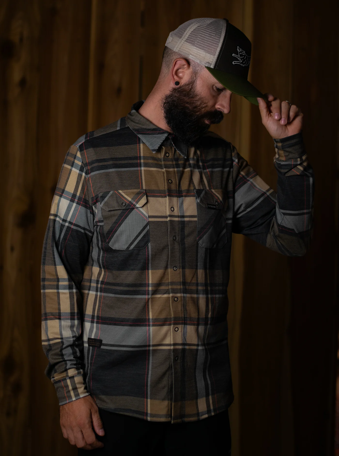 Land Outdoor Shirt - Timber Brown - Image 6