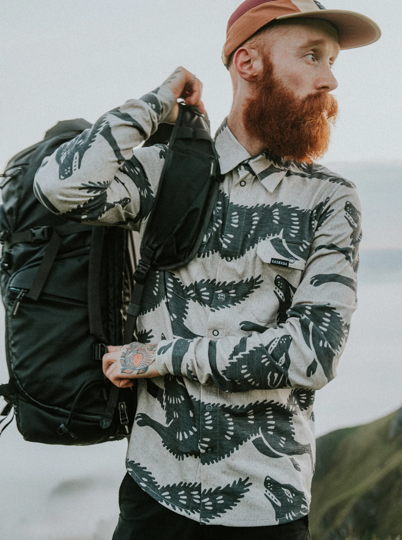 Land Outdoor Shirt - Wolfpack - Image 8