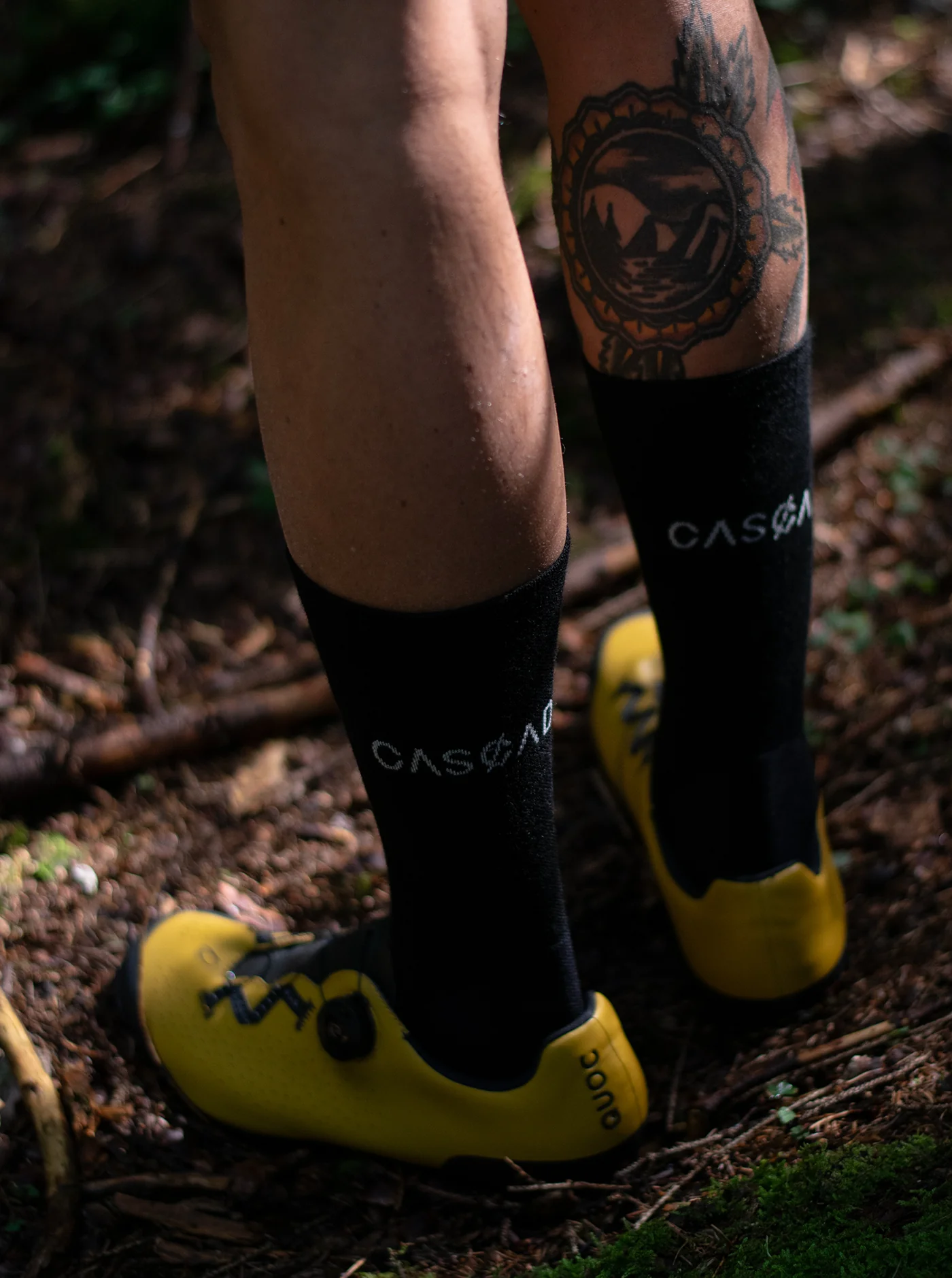 Merino Cross Socks Regular - Black - Image 5