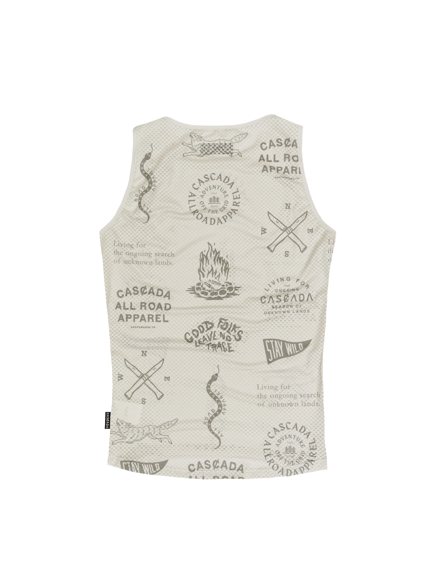 Mesh Base Layer Sleeveless - Crew Kit - Sand - Image 2
