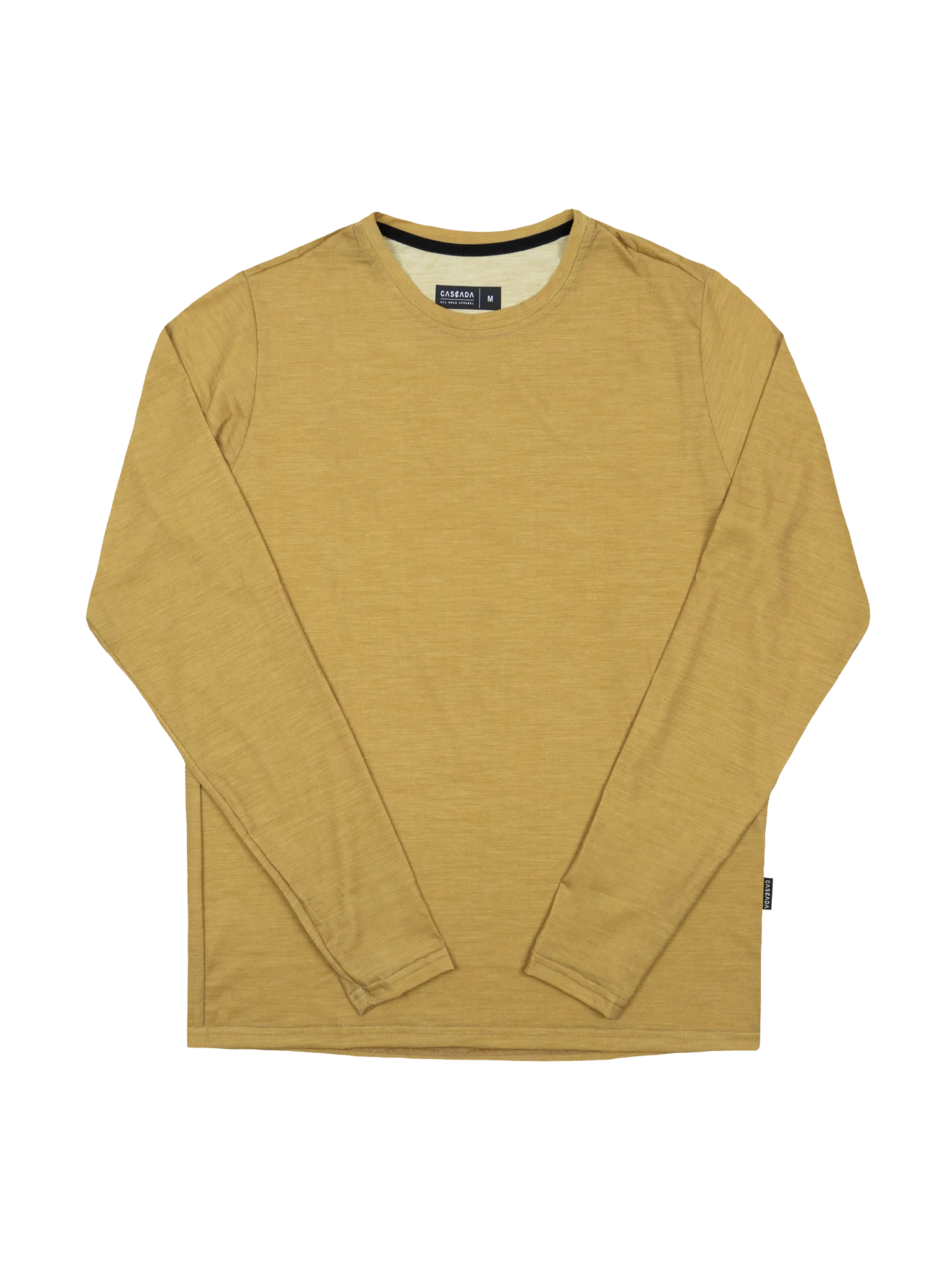 Raw Lightweight Merino Jersey - Mustard