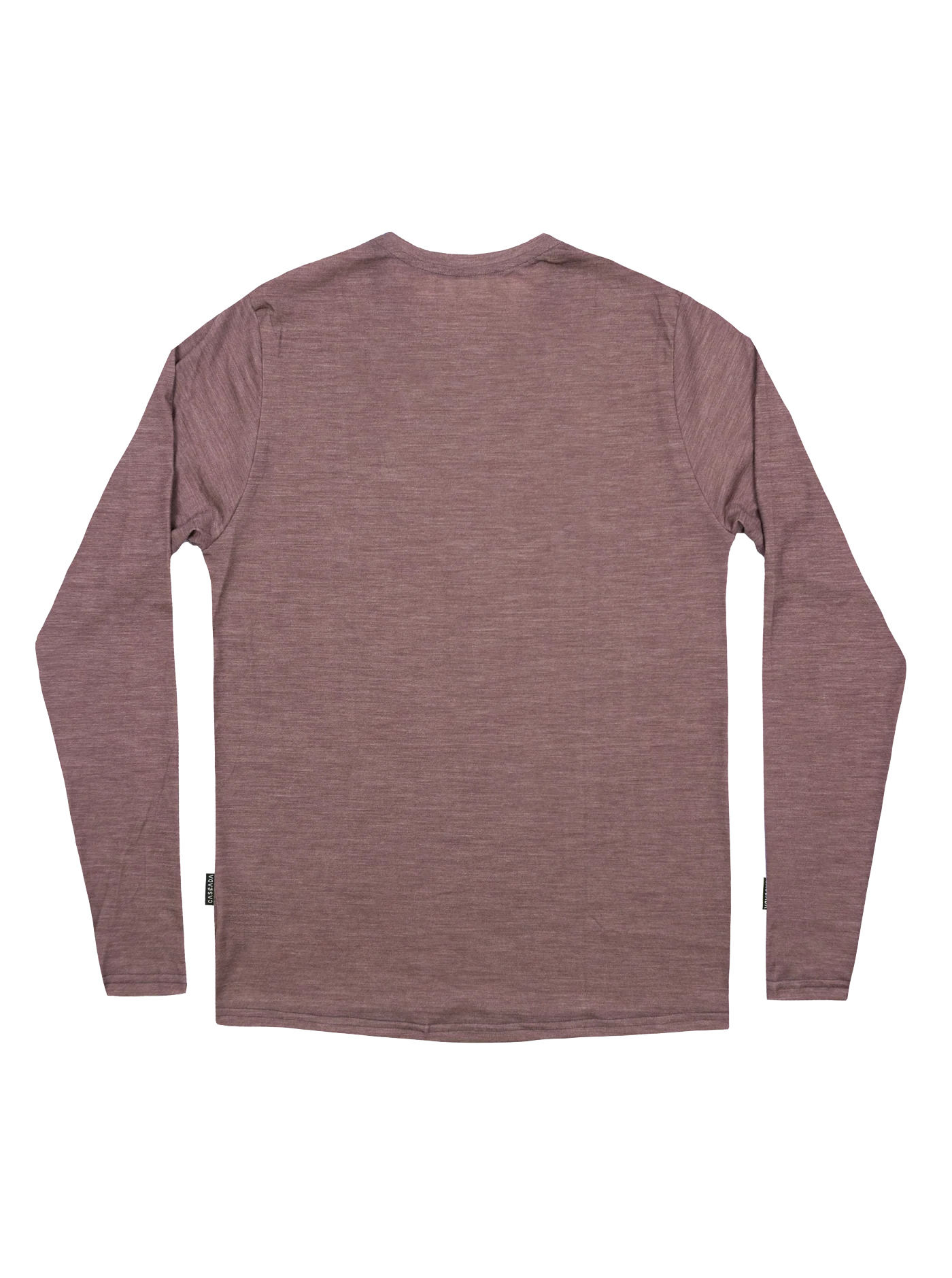 Raw Lightweight Merino Jersey - Plum - Image 2