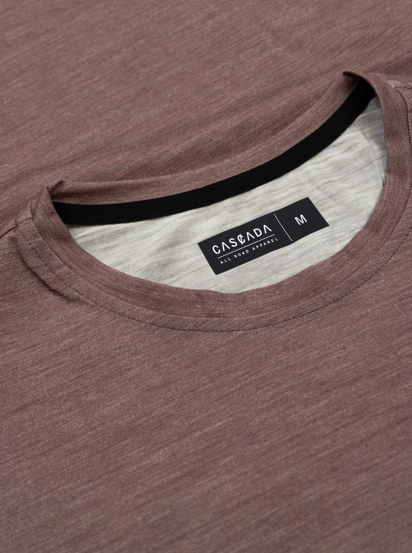 Raw Lightweight Merino Jersey - Plum - Image 3