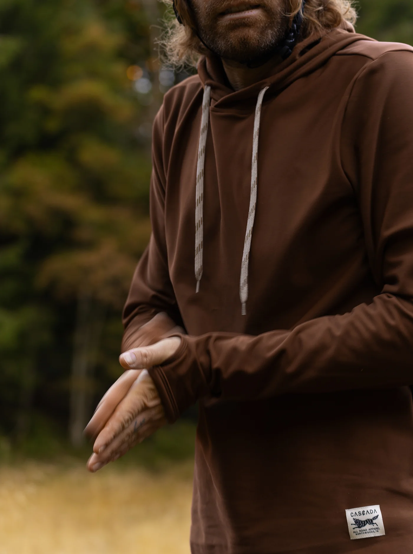 Riverside Hoodie - Rust - Image 10