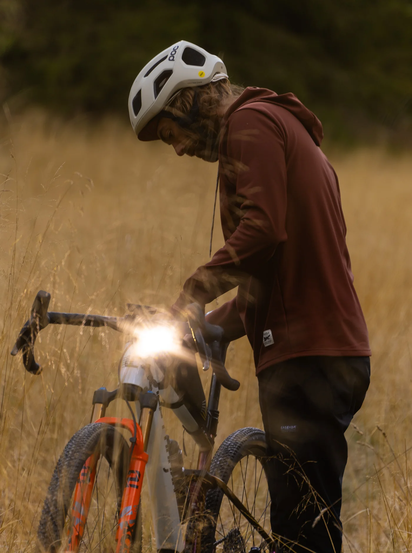 Riverside Hoodie - Rust - Image 9
