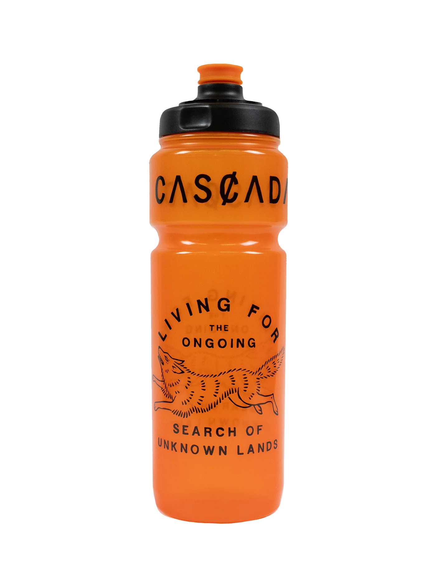 Signature Bidon - Transparent Orange