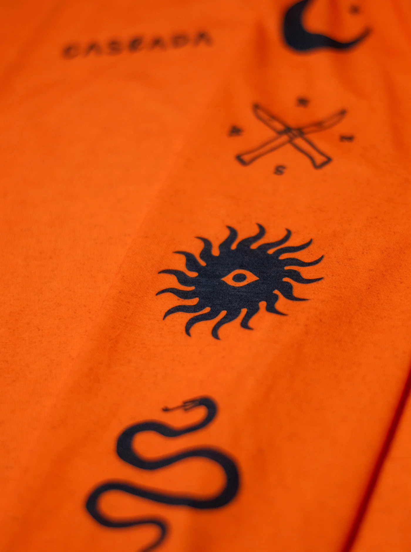 Trail Long Sleeve T-Shirt - Blaze Orange - Image 3