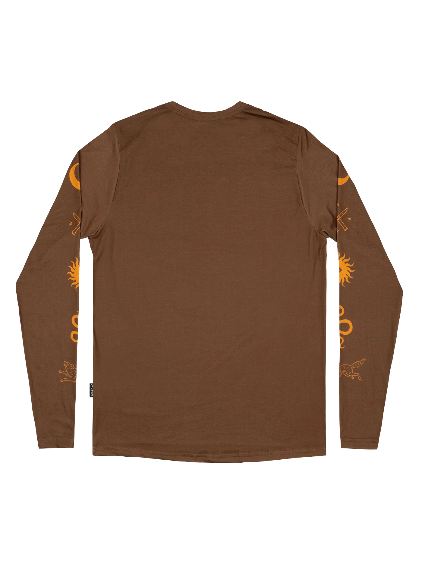 Trail Long Sleeve T-Shirt - Brown - Image 2