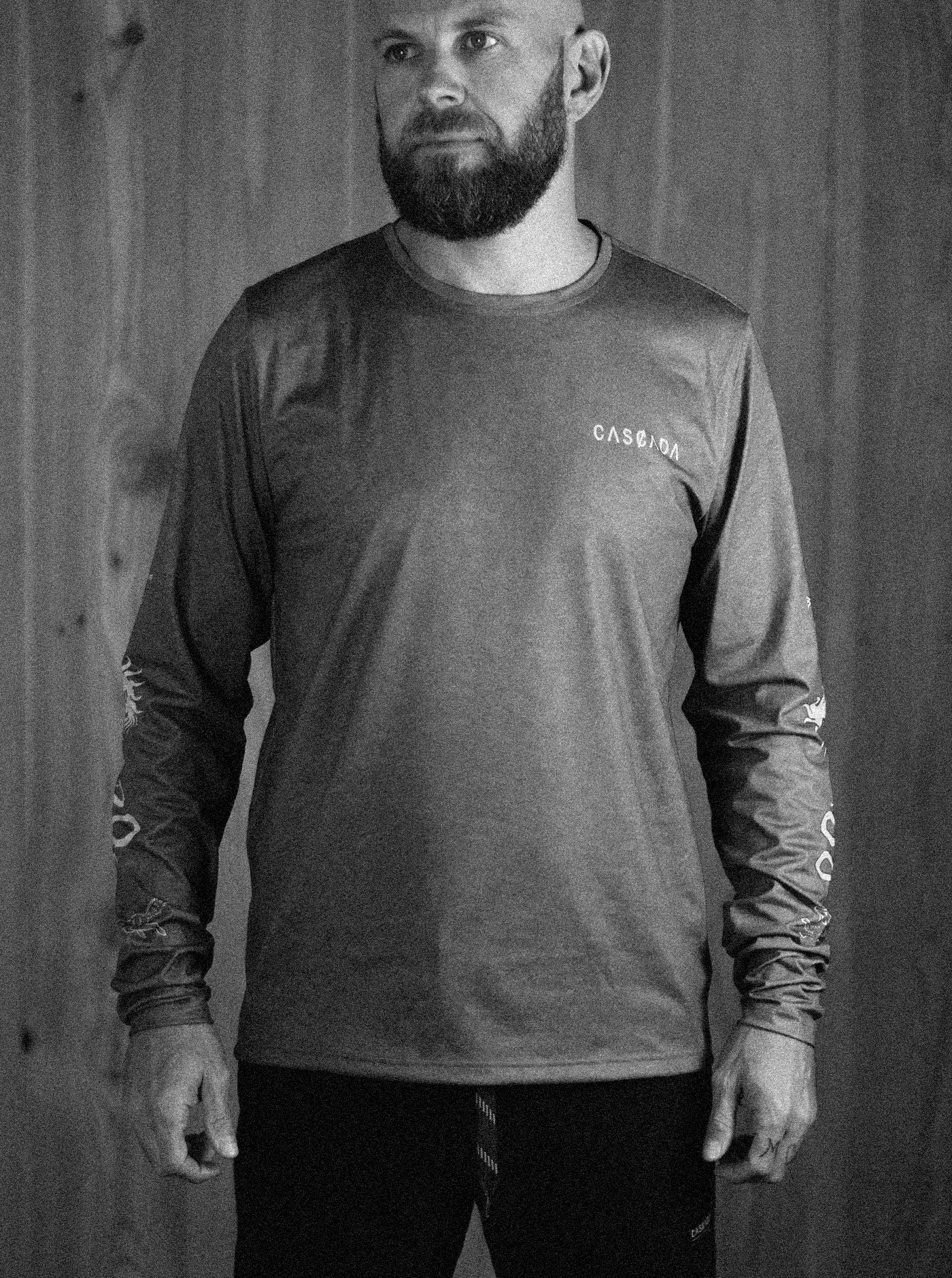 Trail Long Sleeve T-Shirt - Brown - Image 8