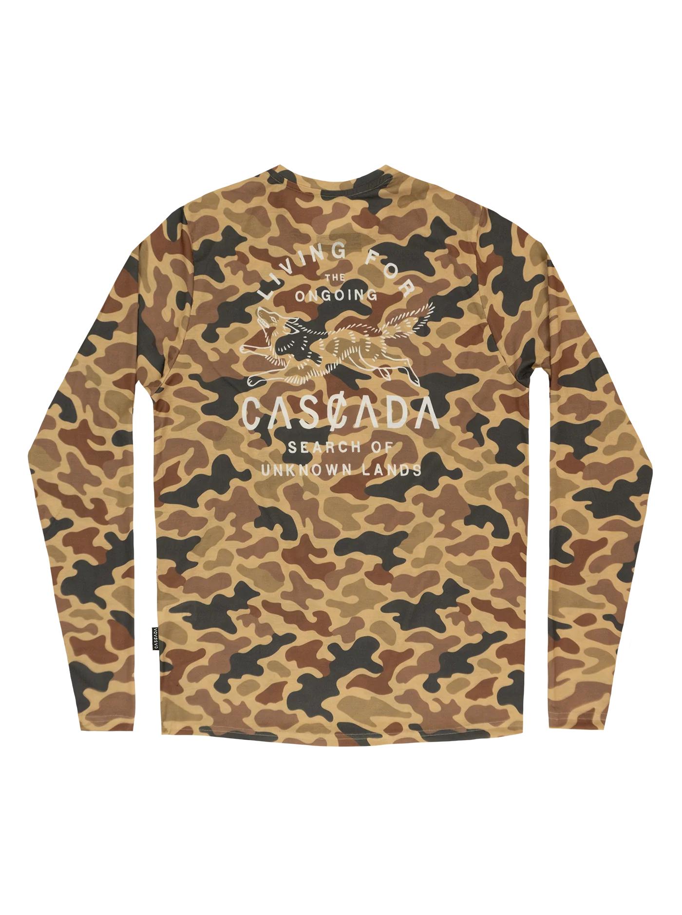 Trail Long Sleeve T-Shirt - Field Camo - Image 2