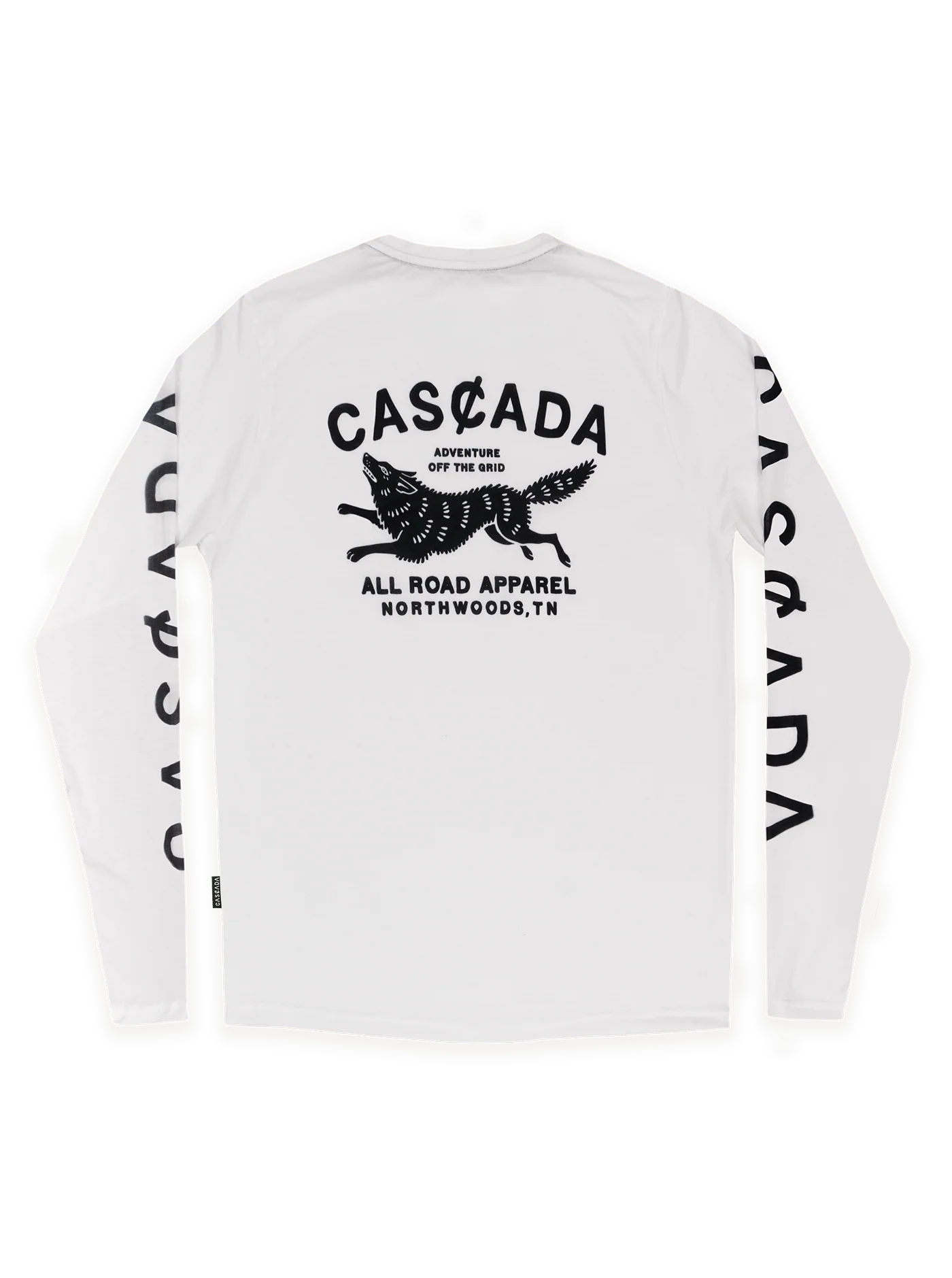 Trail Long Sleeve T-Shirt - Off The Grid - White - Image 2