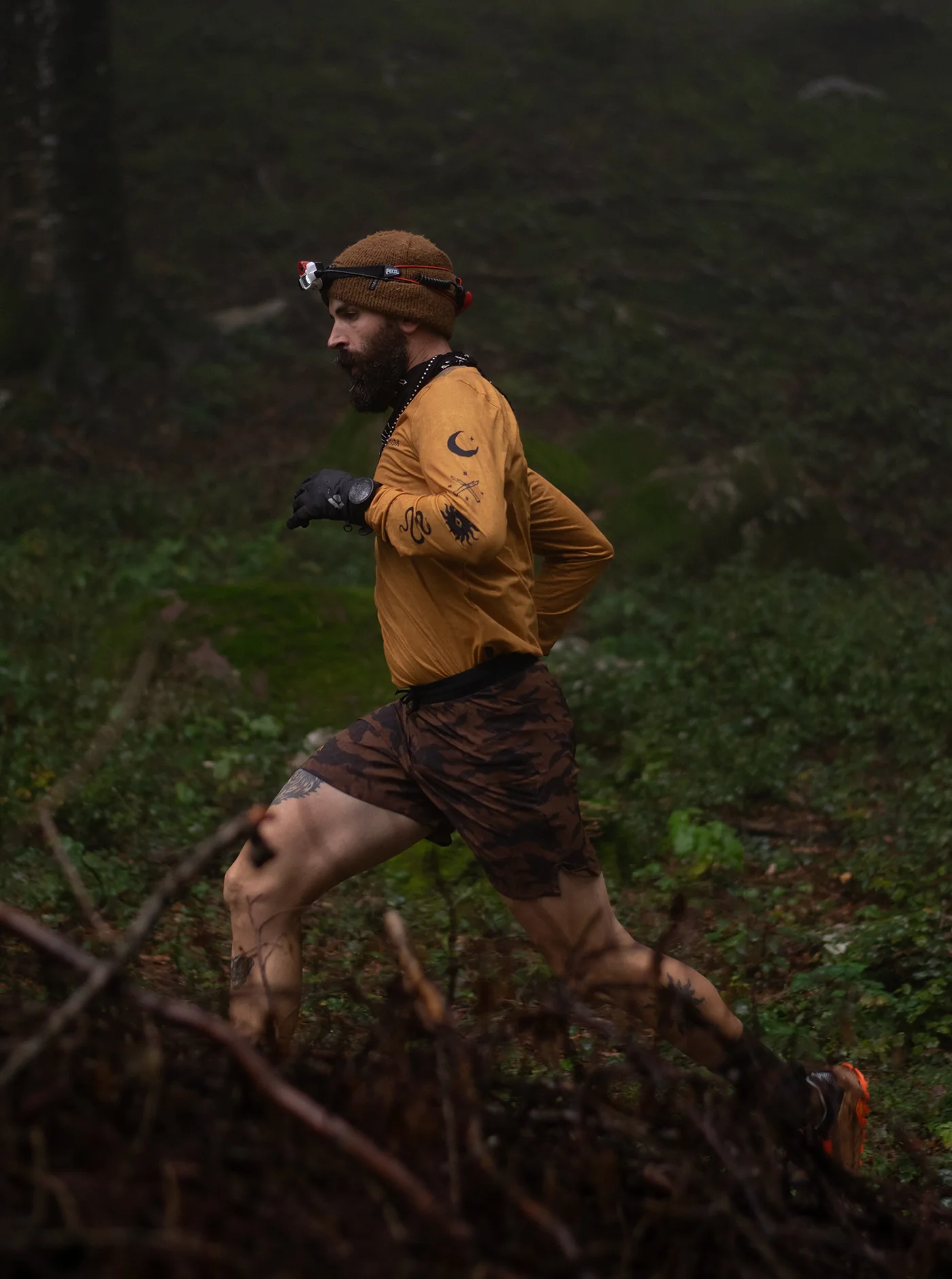 Trail Long Sleeve T-Shirt - Snakebite Olive - Image 4