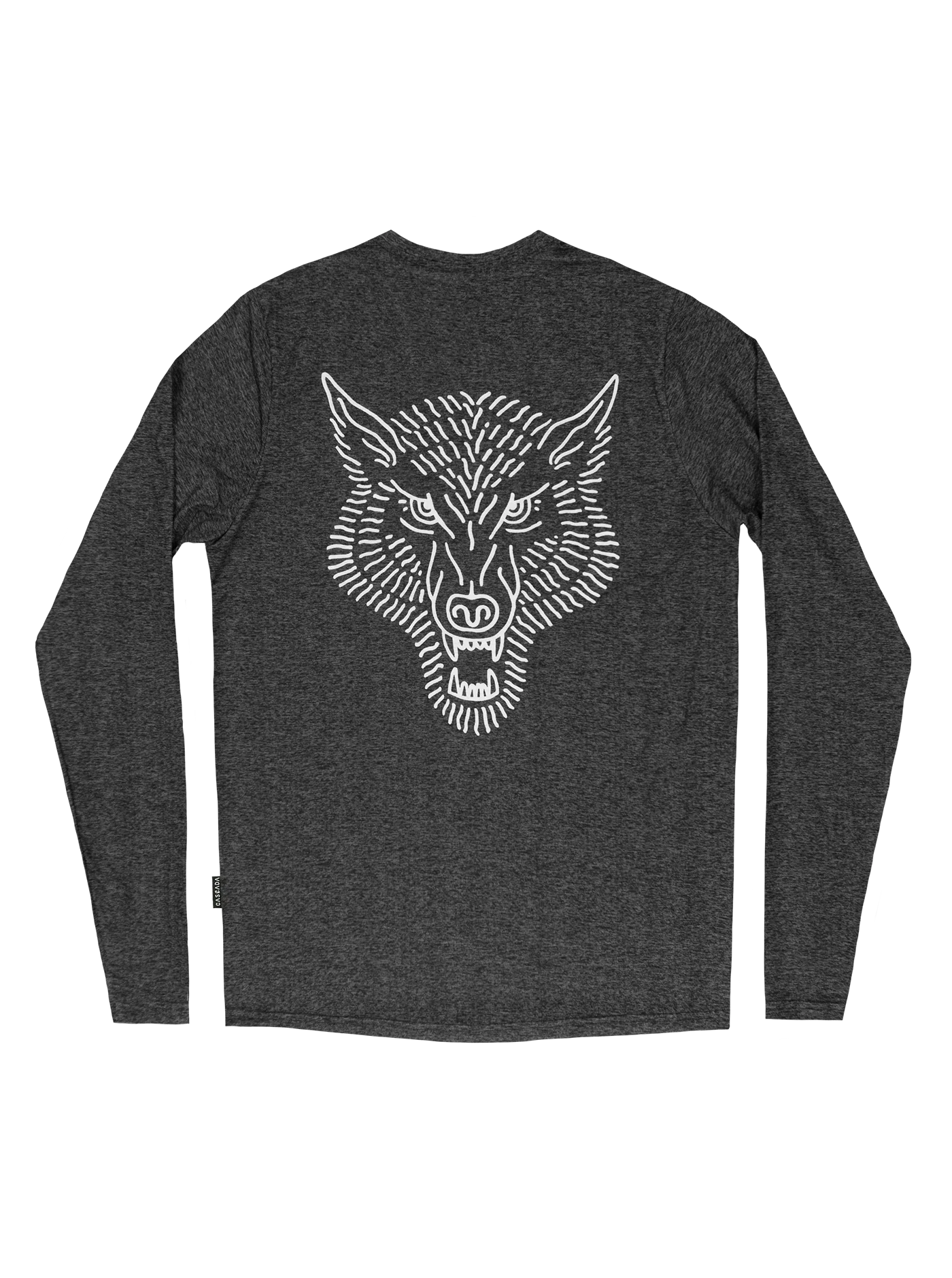 Trail Long Sleeve T-Shirt - Wolfhead - Image 2