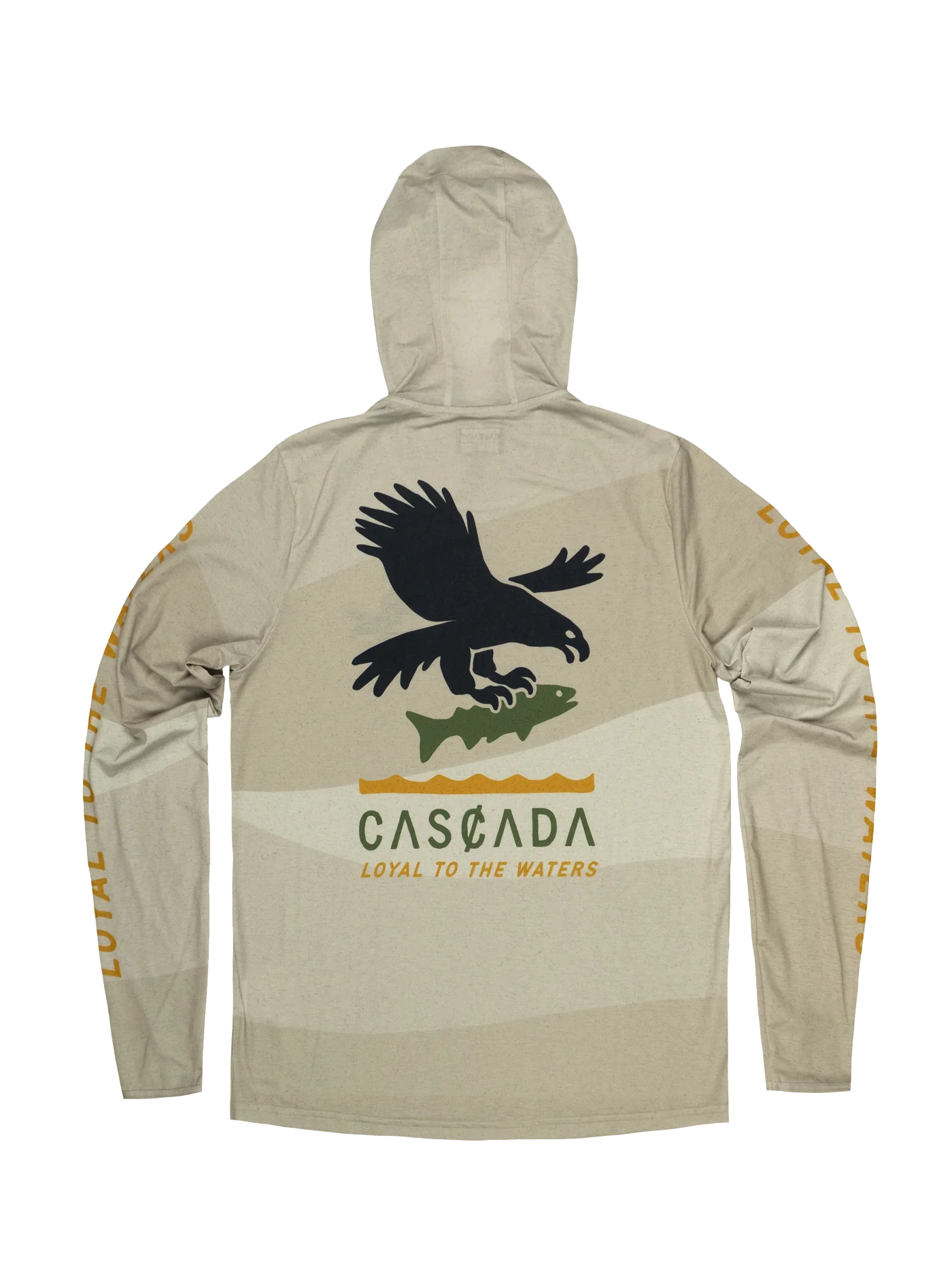 Trail T-Shirt Hoodie - Loyal To The Waters - Image 2