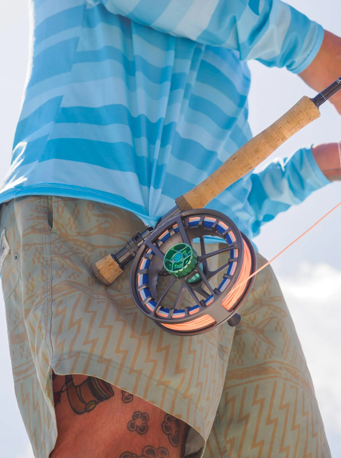 Trail T-Shirt Hoodie - Roosterfish - Image 6