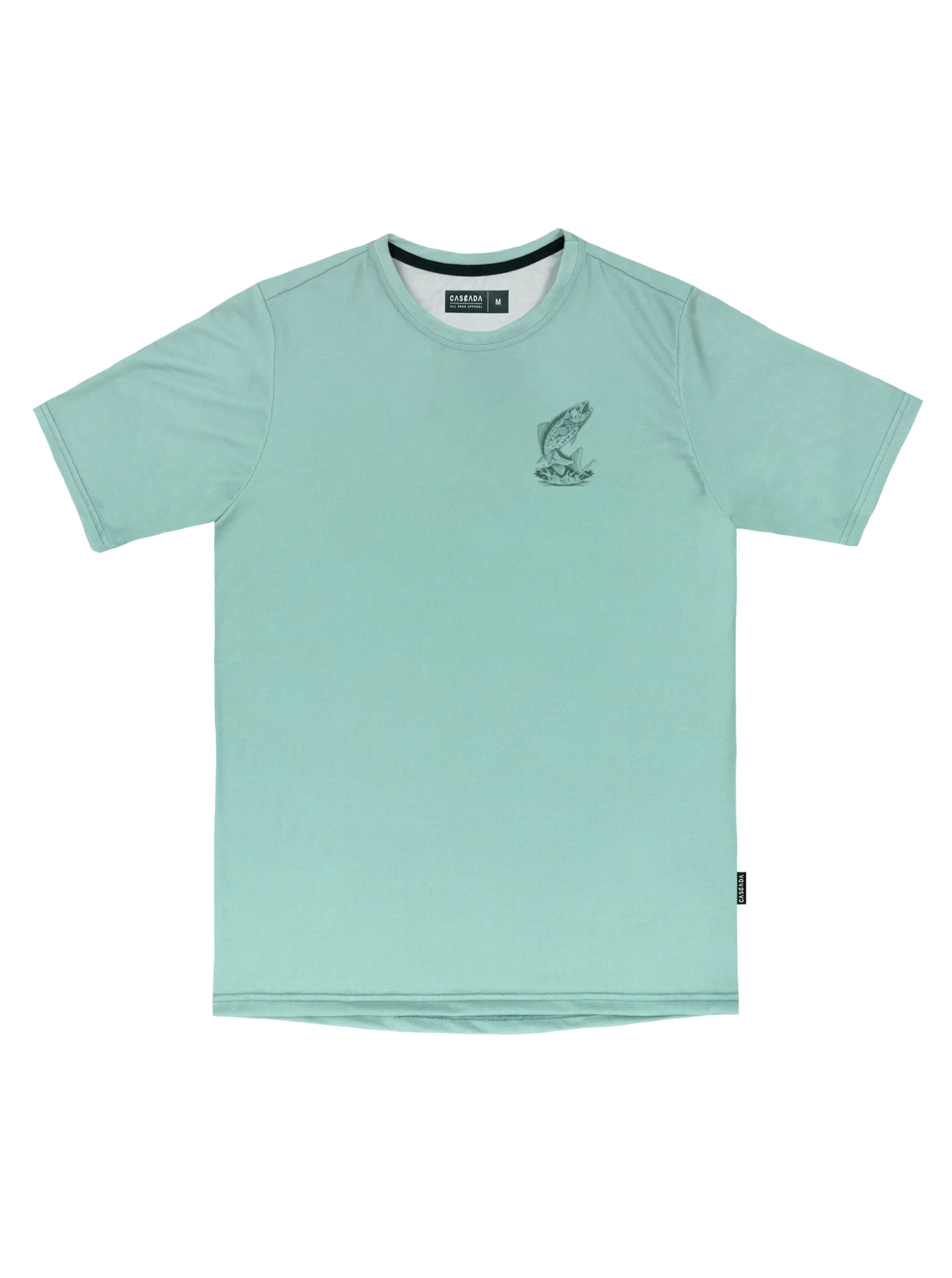 Trail T-Shirt - Loyal To The Waters - Faded Aqua - Image 2