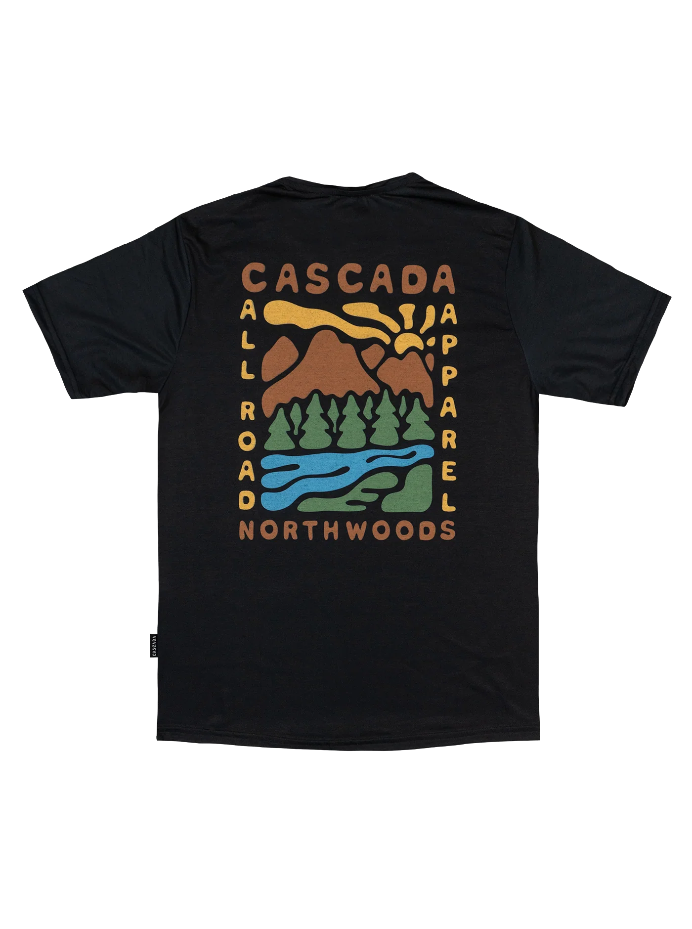 Trail T-Shirt - Northwoods - Black