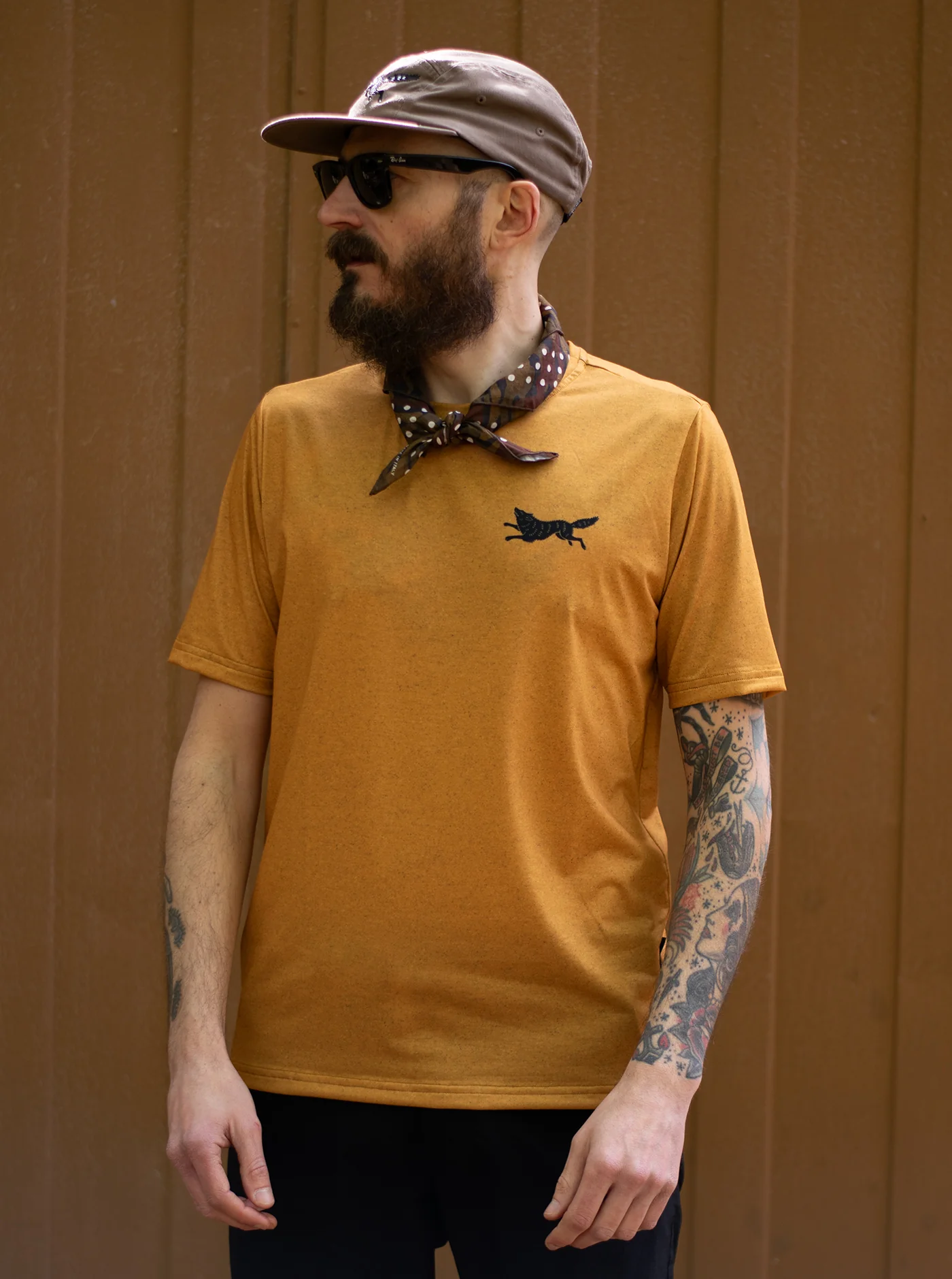 Trail T-Shirt - Off The Grid - Honey Gold - Image 4