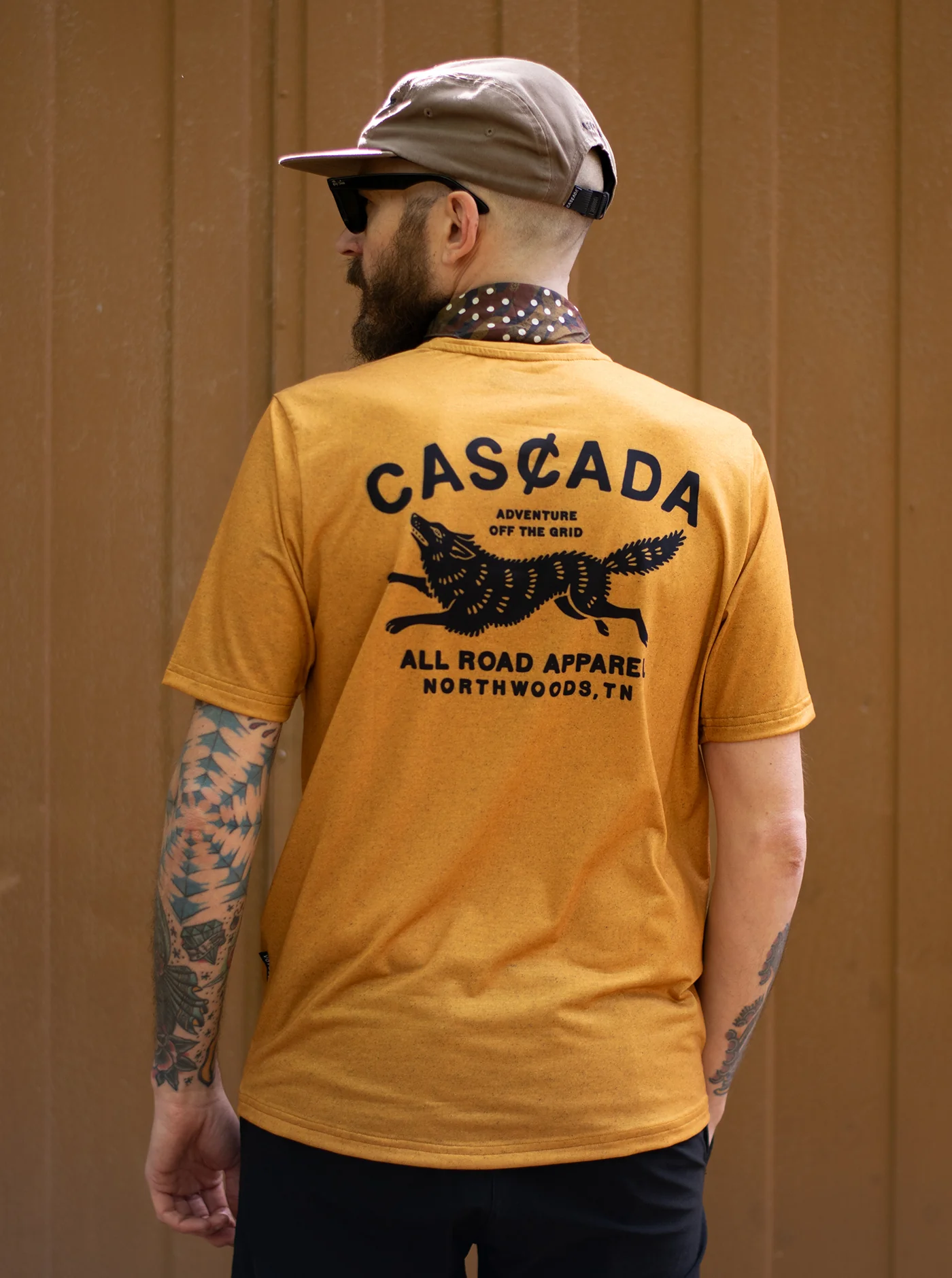 Trail T-Shirt - Off The Grid - Honey Gold - Image 5