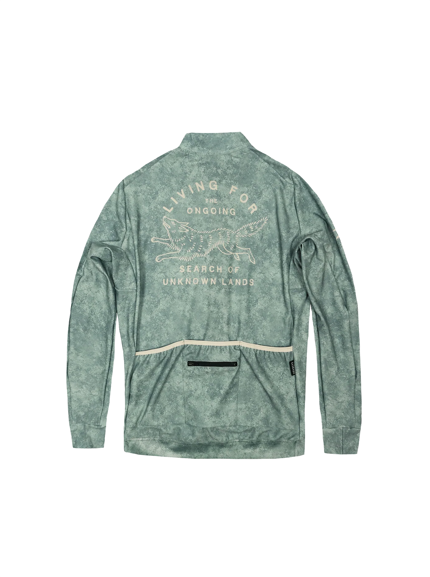 Women's Cycling Long Sleeve Jersey - Haze Reservoir - Image 2